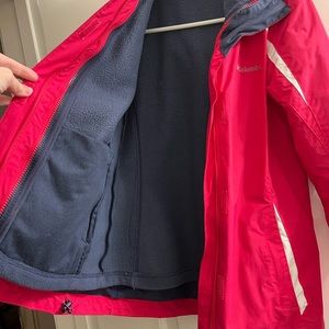 Columbia coat double layer